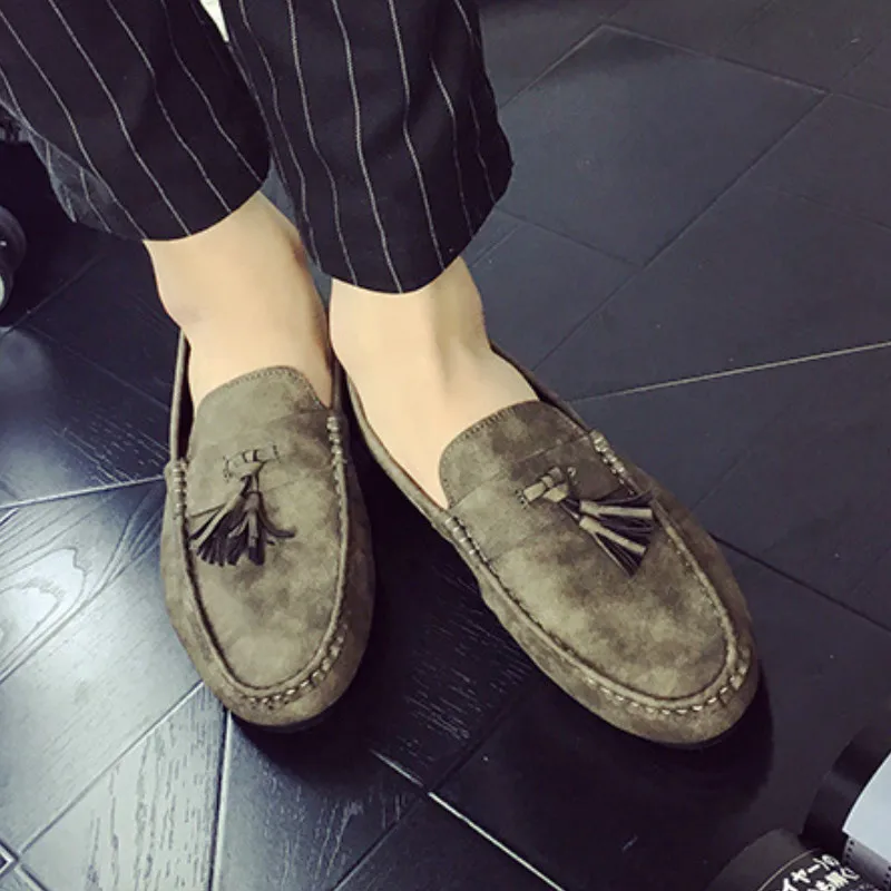 Summer Shoes Men Flats Slip On Male Loafers Driving Moccasins Homme Casual Fashion Dress Wedding Footwear | Обувь