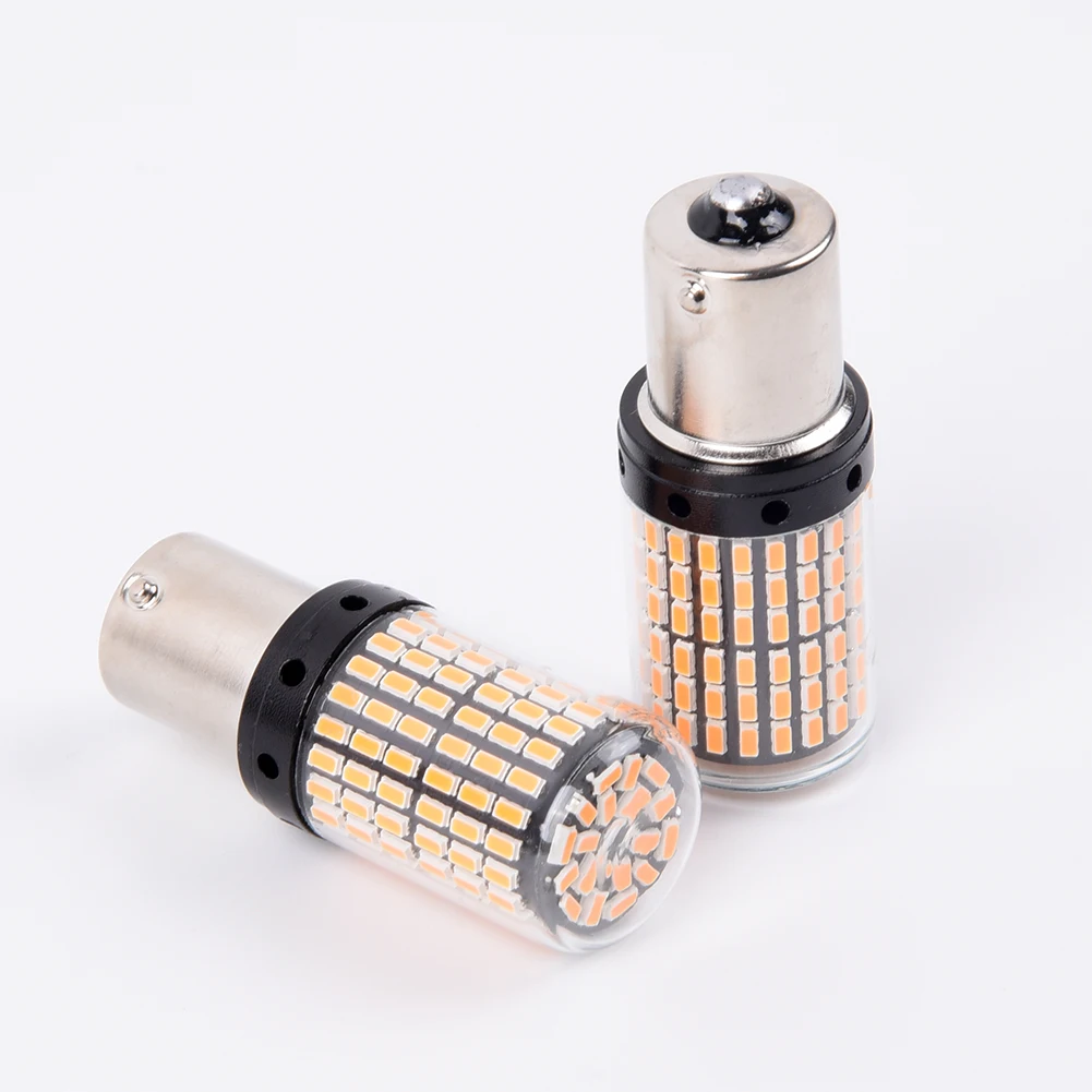 3000K указатели поворота светодиодсветодиодный Canbus янтарные автомобильные лампы 18