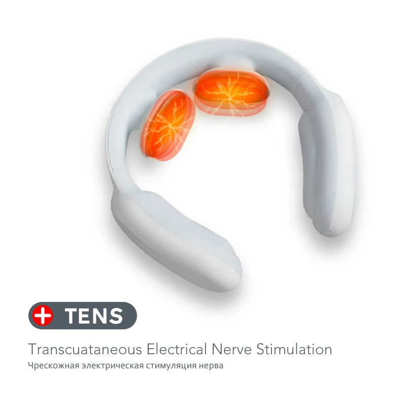 Беспроводной Электрический шейный позвоночник массажер для шеи массажа с