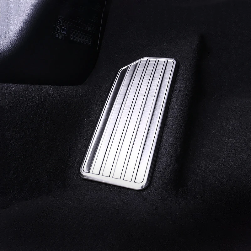 Stainless Steel Car Left Foot Rest Pedal Plate Cover Non-Slip Pad Protection Trim Sticker For Honda Accord 10th Accessories