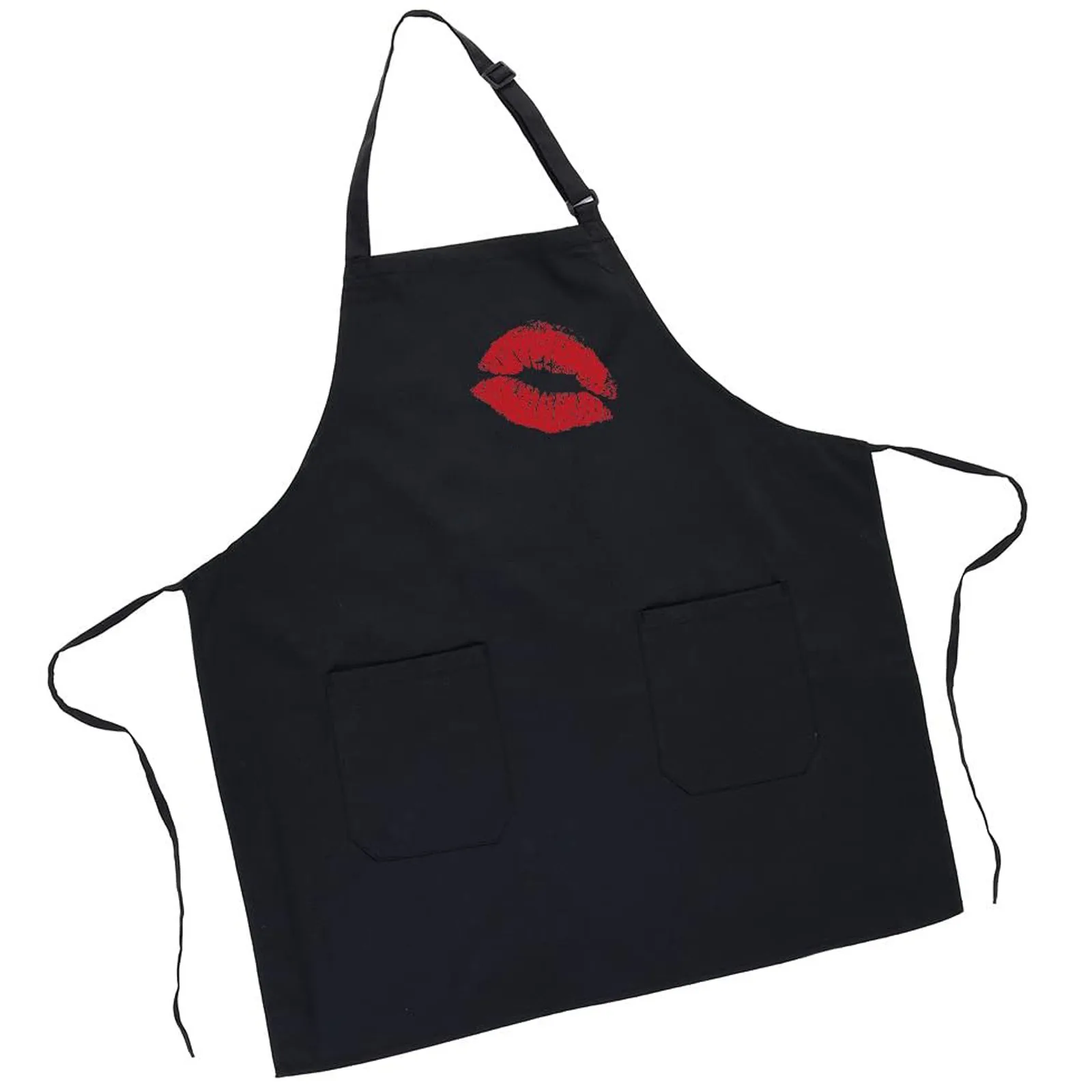 

2pc Parents Adult Family Kitchen Cute Print Linen Family Apron Valentine's Day Best Gift Home Barbecue Party Campfire Party