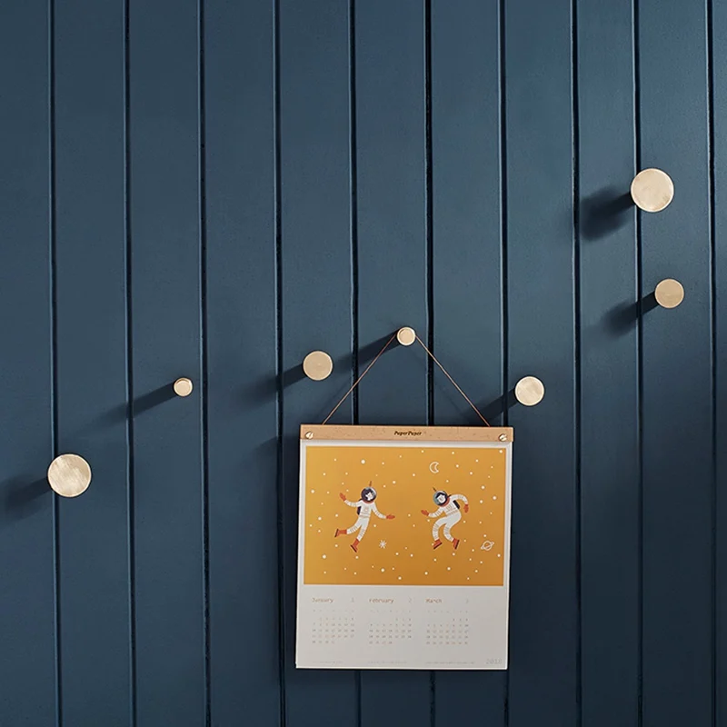 Латунные декоративные крючки в скандинавском стиле вешалка для одежды пальто