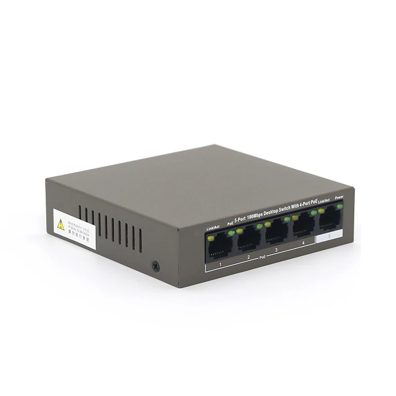 FSD GLF1105P 4 38W Ethernet сетевой коммутатор 5 портовый 250 м долгосрочный стабильный
