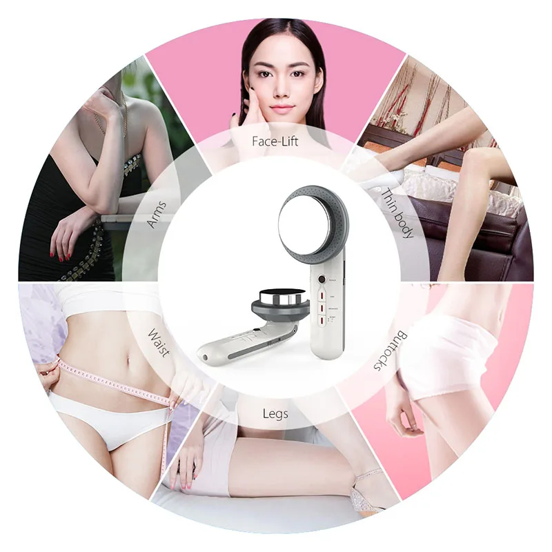 3 In 1 Slimming Machine Micro Electric EMS Massager Far Infrared Sensor Ultrasonic Body Sculpting Machine Beauty Products Spa