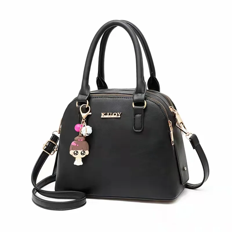 

2021 new European and American fashion lattice stitching one-shoulder messenger female bag