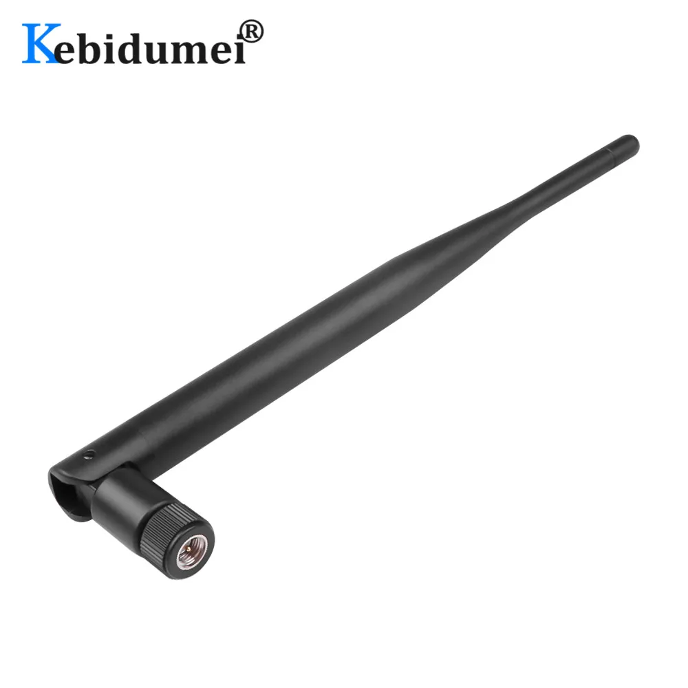 Wi Fi антенна 2 4 ГГц 5dBi 802.11b/g SMA Male для Mini PCI U.FL IPX на кабель папа беспроводной