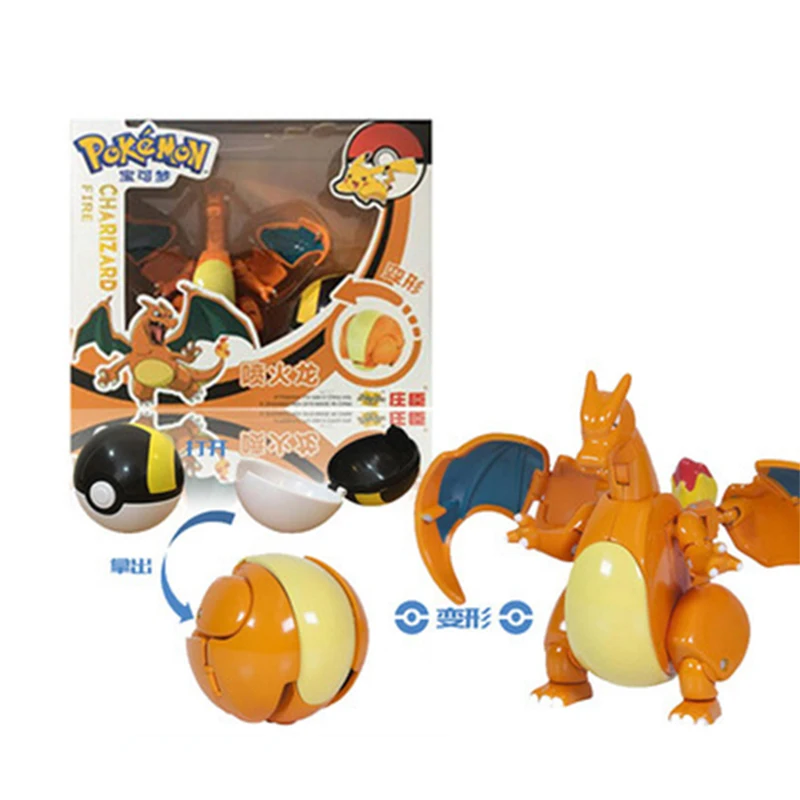 Takara Tomy Покемон Фигурки игрушки Аниме куклы Пикачу Charizard Mewtwo белки детская модель