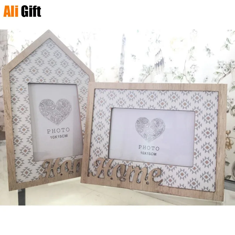 

Фоторамка с диагональю 6 дюймов, фотография дома, фоторамка с горизонтальным и вертикальным маятником, креативная лесная система в скандина...