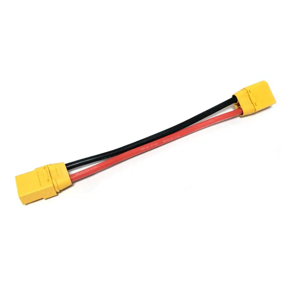 1 шт. Удлинительный кабель XT90 12AWG для мужчин и женщин разъем аккумулятора мягкий