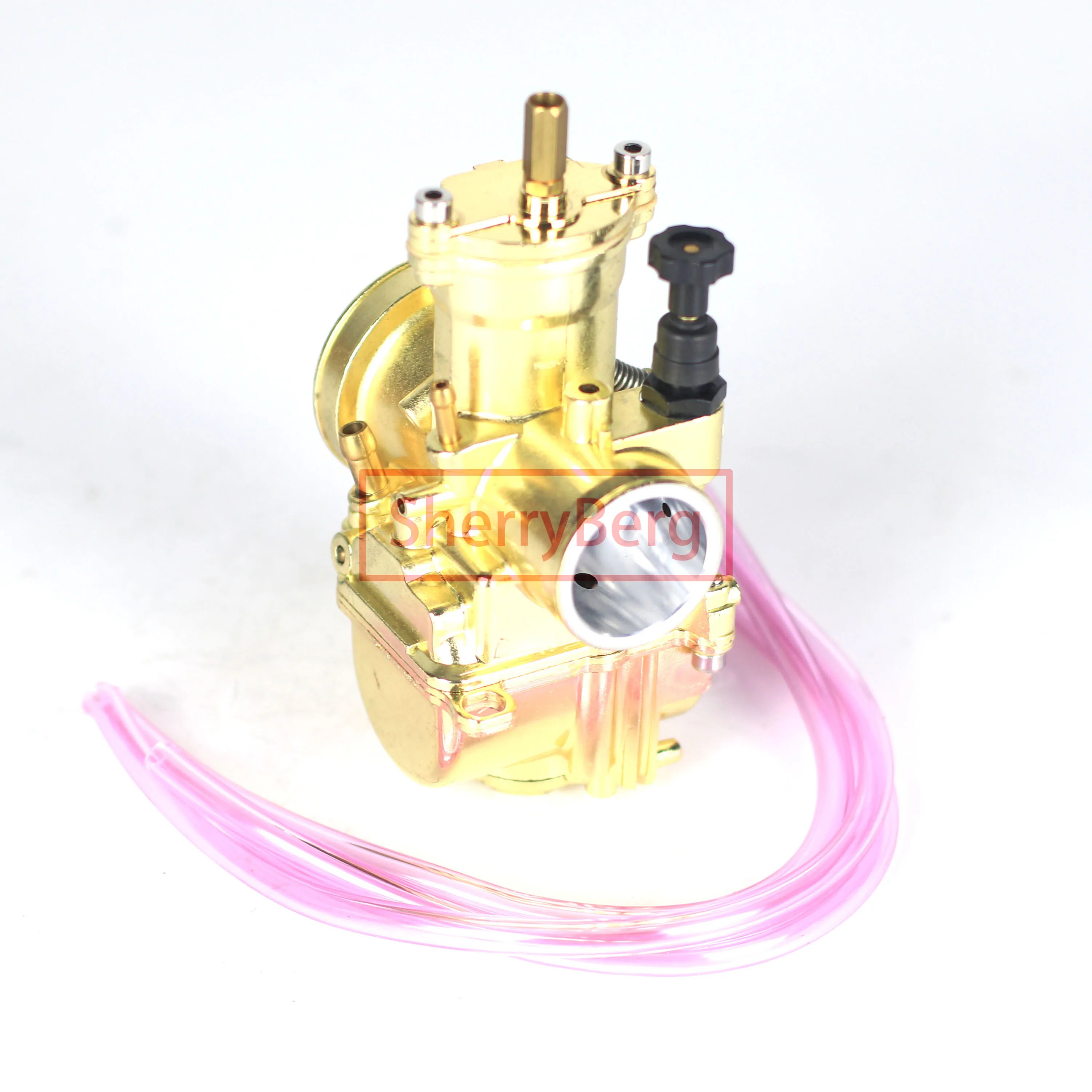 Бесплатная доставка Золотой Цвет 28 мм PWK КАРБЮРАТОР 2T для ATV Quads Dinli AEON Apex Polaris carb 28PWK