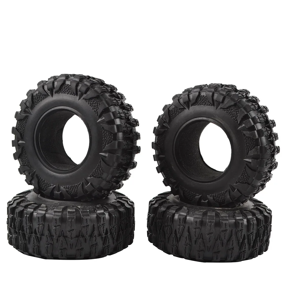 

RC Crawler 2.2" 120mm Mud Slingers Rubber Tires for Traxxas TRX4 TRX-6 Axial SCX10 90046 MST Jimny D90
