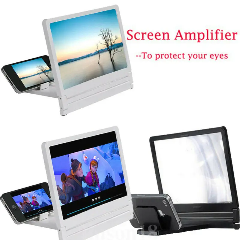 Hot sale Universal Magnifier Glass 3D Movie Screen HD Amplifier For Smart Phone Holders and Stands | Home Office Storage