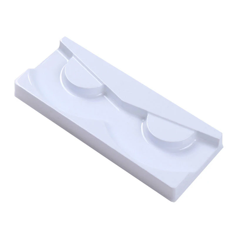 100 шт./лот оптовая продажа белые/прозрачные лотки для ресниц пластиковый