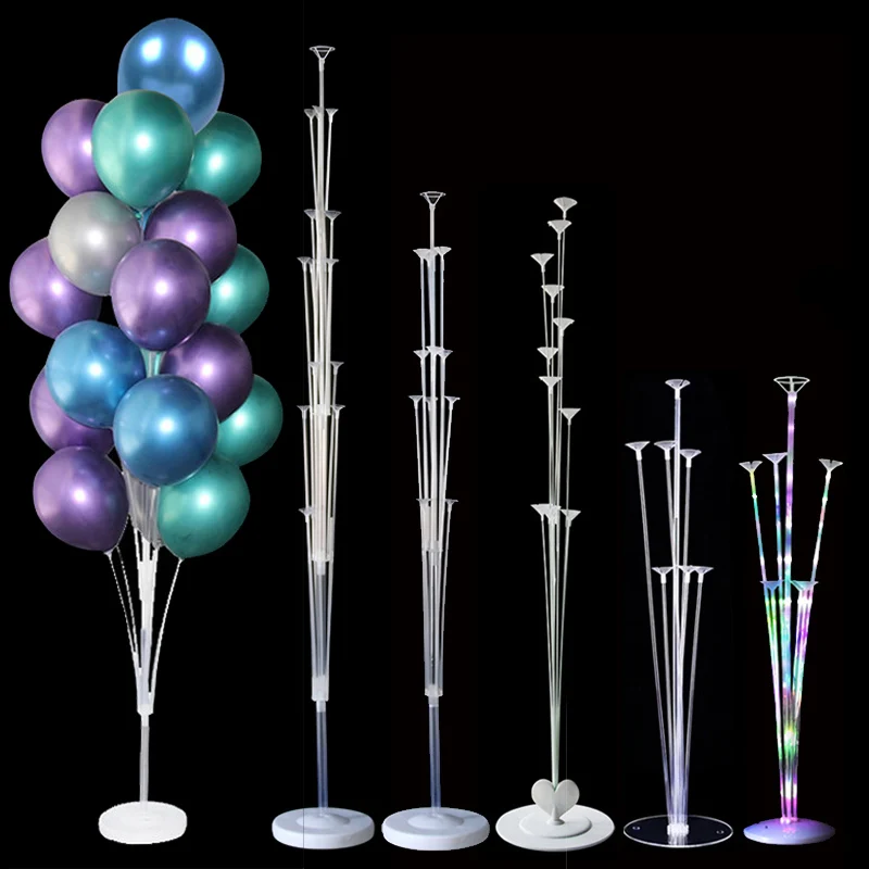 Подставка для воздушных шаров со светодиодной подсветкой 1/2 комплекта|Воздушные