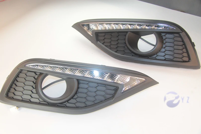 Автомобильные мигающие drl 2 шт. для Honda CRV CR V 2012 2013 2014 DRL Противотуманные фары