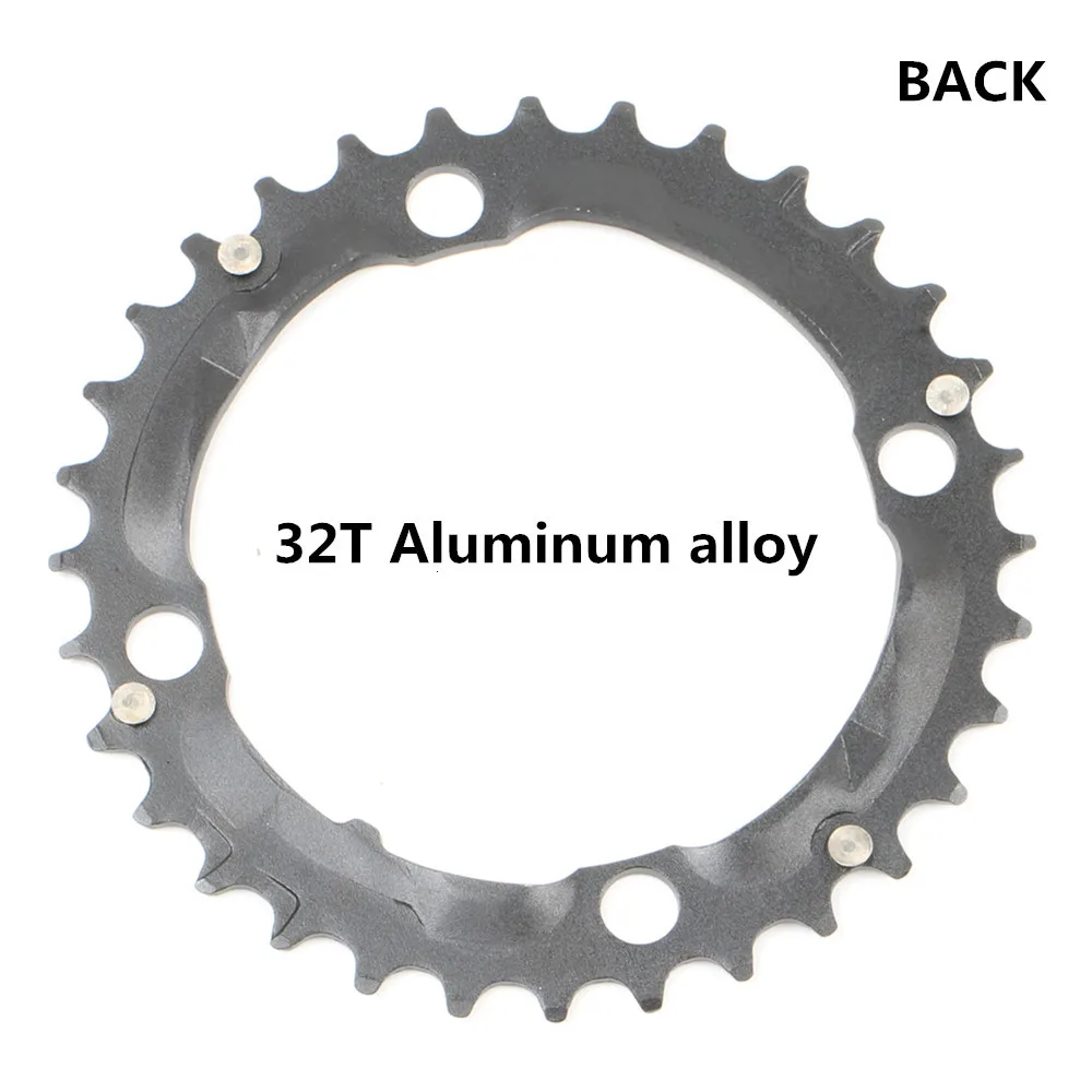 Круглая цепь MTB горный велосипед 104BCD 22T 24T 32T 34T 38T 42T 44T шатуны стали алюминиевый сплав зубная пластина запчасти