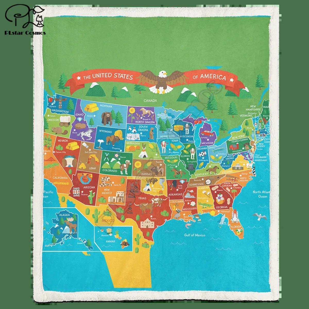 

ANIMALS IN THE Blanket 3D full printed Wearable Blanket Adults/kids Fleece Blanket drop shippng style-2