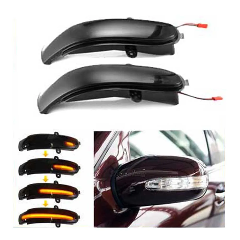 

Car Side Mirror LED Dynamic Signal Light For Benz C Class W203 S203 CL203 01-07 Rearview Mirror Light