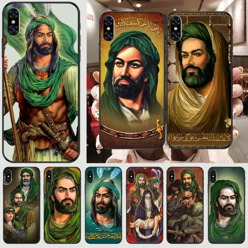 

Imam Hussain Shia Ali Phone Case For Black-Iphone 5 5s se 6 6s 7 8 11 12 X Xs Xr Pro Plus Max Mini Cover