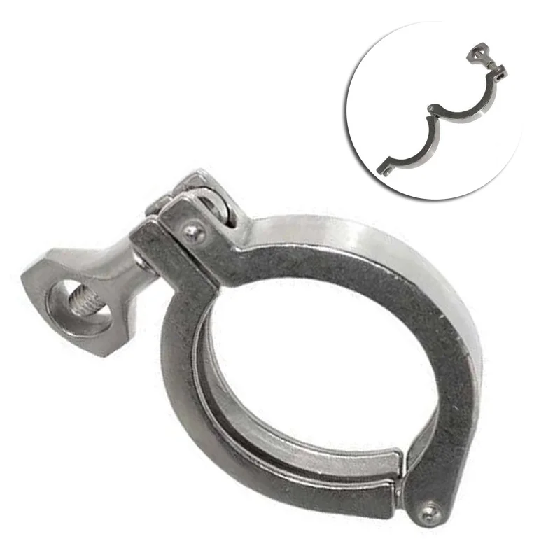 1x внешний диаметр наконечника 2 дюйма Серебряный Три зажим Клевер части из