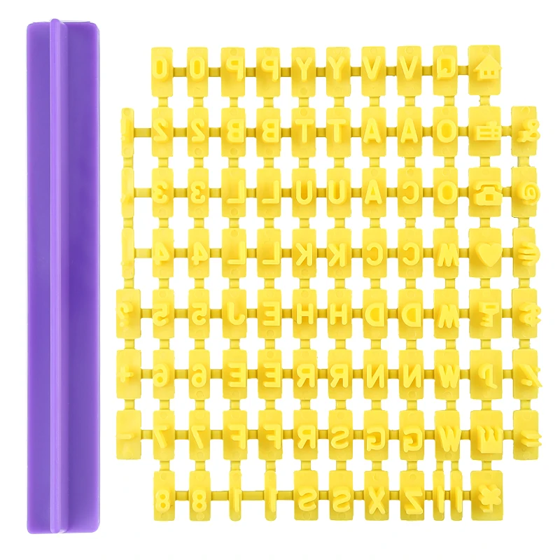 1 Набор английских букв форма для печенья печать символ резак украшение торта