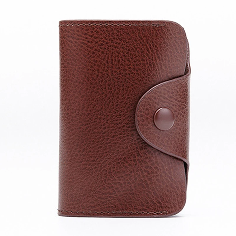 

Unisex Multicolor ID Card Holder Wallet Solid Color Hasp Women Clutch Pillow Designer Small Wallet Men's Purse Multi-card Bag