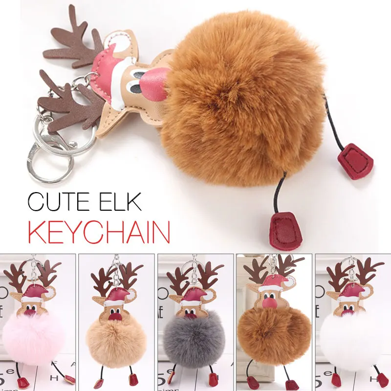 Рождественские украшения вечерние товары домашний брелок с лосем