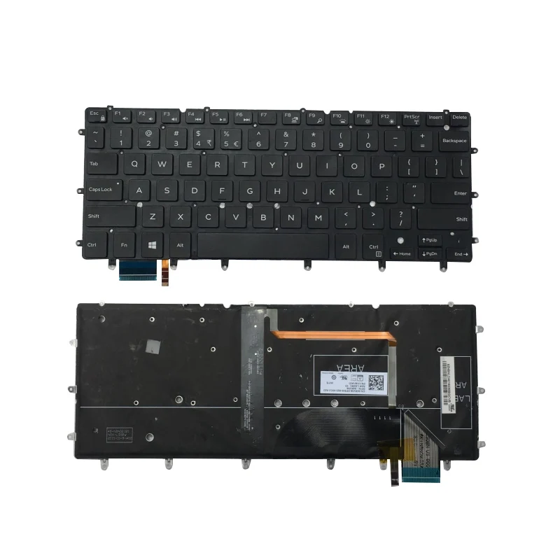 Клавиатура с английской подсветкой для ноутбука DELL Inspiron XPS 13 9343 9350 9360 | Компьютеры
