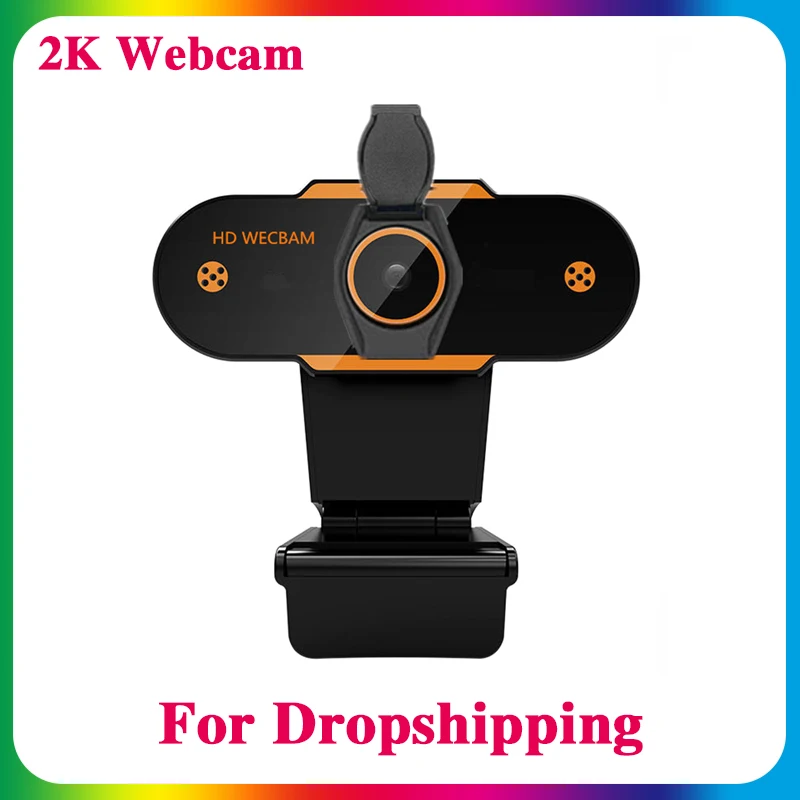 

HD 1080P Webcam USB2.0 30FPS Computer Webcam with Noise Reduction Microphone for Live Broadcast Cam Video Recording Work