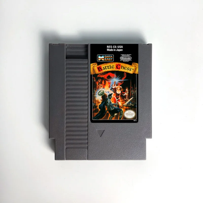 

Боевой шахматный картридж для консоли NES 72 pin 8bit