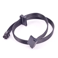6pin male 1 to 2 sata 15pin power supply cable for dell vostro 3670 3668 3667 3660 3650 3653 3655 3653 3650 3670 3655 3252 3070