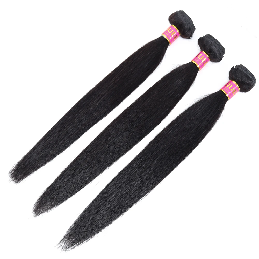 Королевские волосы перуанские прямые человеческие пучки с фронтальным