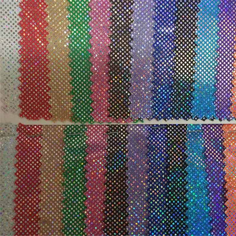 150 см * 100 односторонняя эластичная полиэфирная трикотажная лазерная ткань в