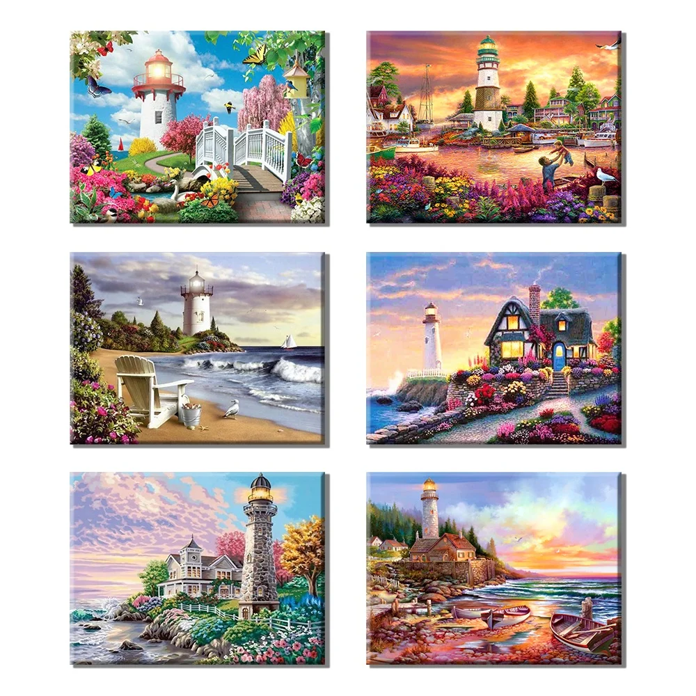 

Afternoon Tea DIY 5D Diamond Painting Full Home Decor Wall Art Handmade ResinDiamond Mosaic Painting Kits