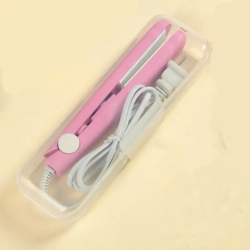 Новинка 2019 мини выпрямитель для волос плоский утюжок завивки бороды гребень