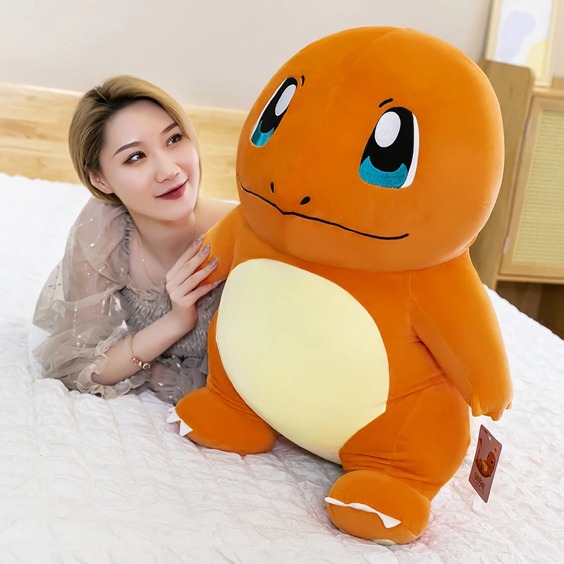 

Big Size Charmander Pikachu Pokemon Large Plush Doll Squirtle Stuffed Toy Bulbasaur Dragon Dinosaur Birthday Present Gift