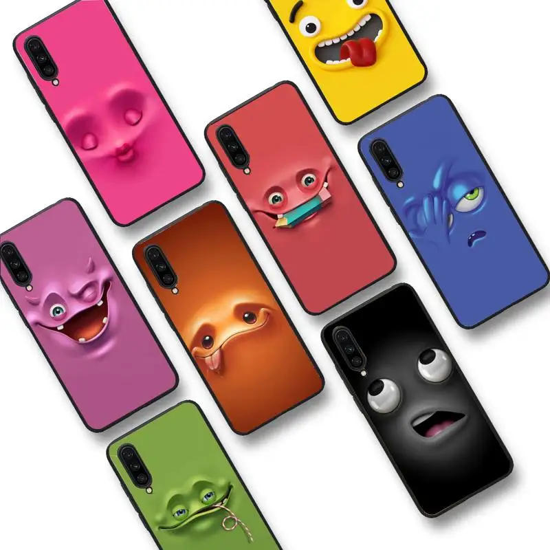 

Funny face Phone Case For Xiaomi mi9 mi8 F1 9SE 10lite note10lite Mi8lite Coque for xiaomimi5x