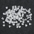 600 шт.лот оптовая продажа прозрачные резиновые заглушки для сережек гипоаллергенные прозрачные пластиковые заглушки для сережек и гаек для самостоятельной сборки