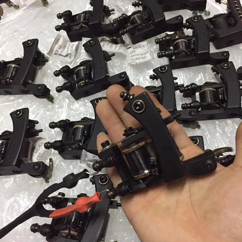 Высококачественная катушечная тату машинка пистолет для татуировки 12 машинок