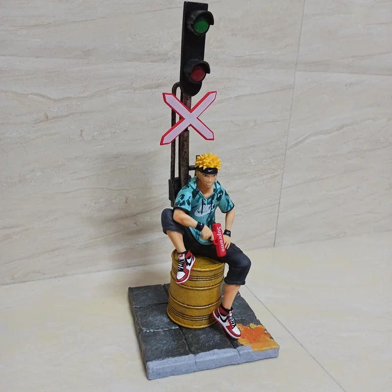 Аниме Наруто Узумаки улицы Ver ПВХ фигурка Коллекционная модель игрушки куклы 19 см