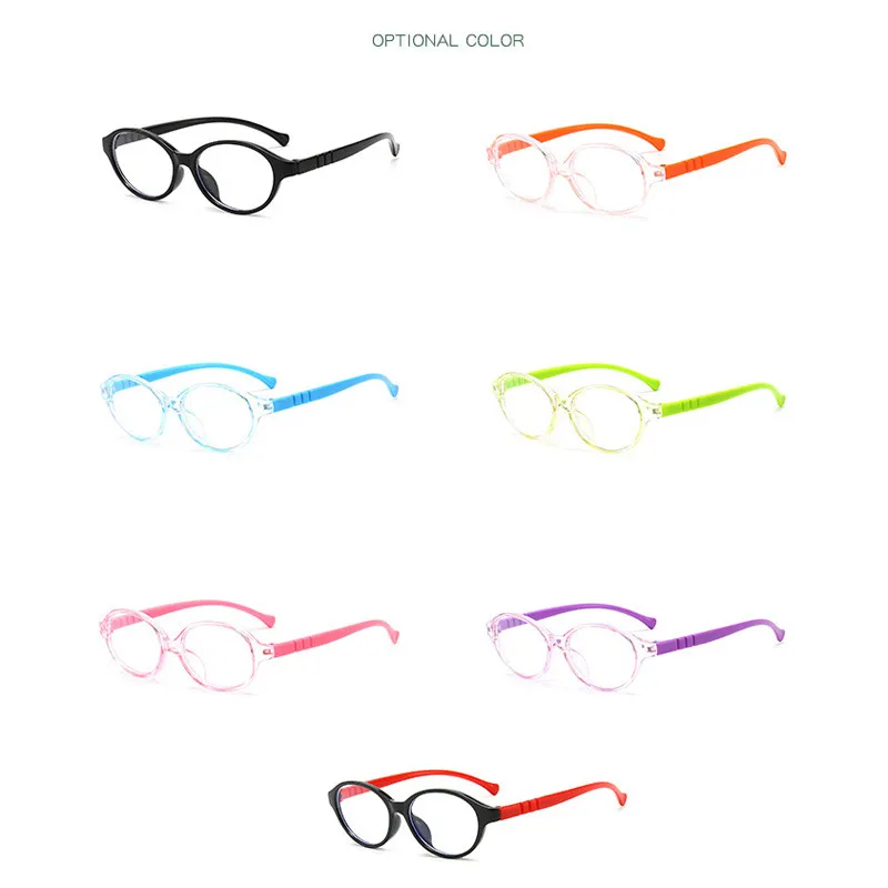 Elbru квадратная оптическая оправа очки анти-синий светильник детские Детские