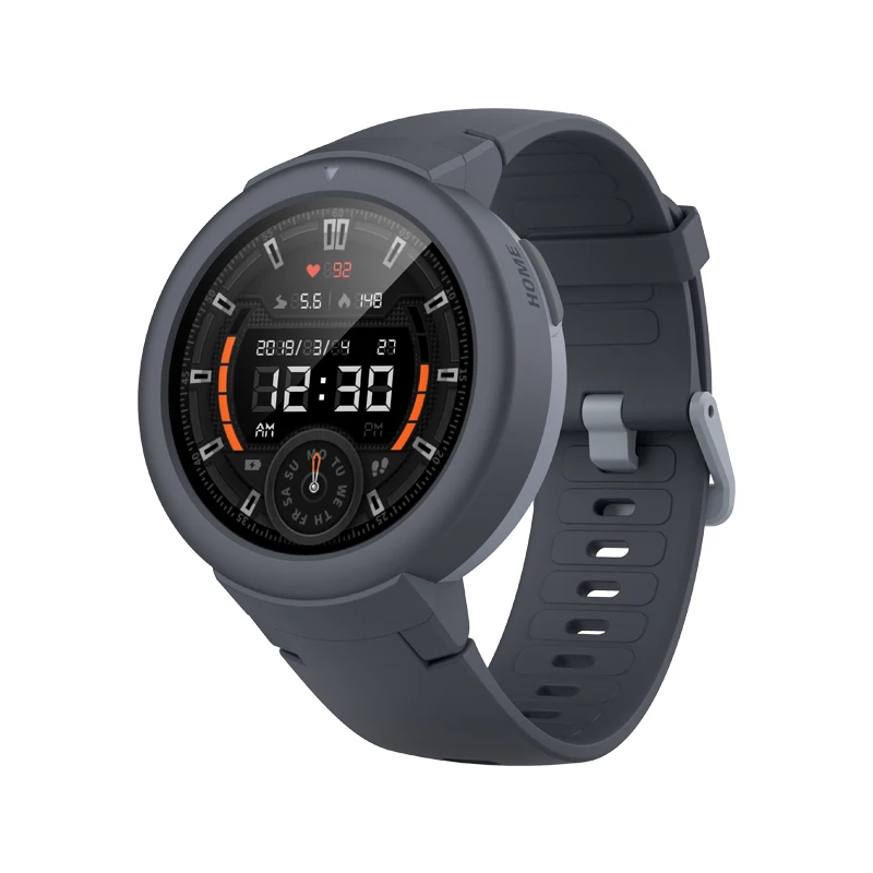 Black Подарочный ремешок новая версия Huami AMAZFIT Verge Lite Смарт-часы gps IP68 Водонепроницаемые мульти-спортивные Смарт-часы фитнес-трекер - Цвет: Black