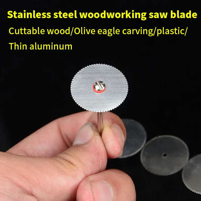 Маленькая электрическая мини-дрель из нержавеющей стали с резьбой в виде