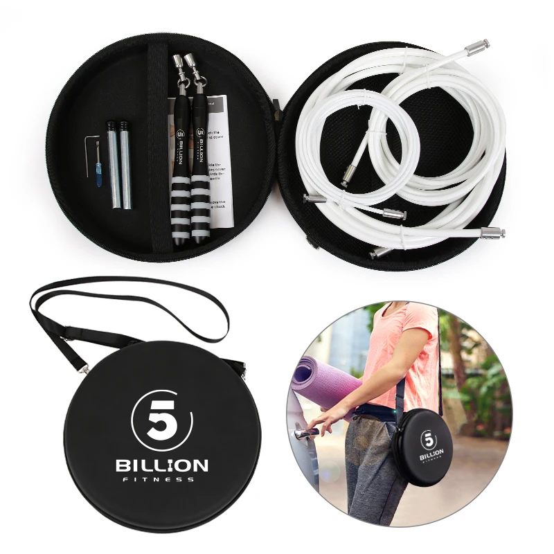 

Weighted Jump Rope Set 3 Different Ropes 4/6/8MM Diameter for Crossfit and Boxing Strength Training Improve Power and Endurance