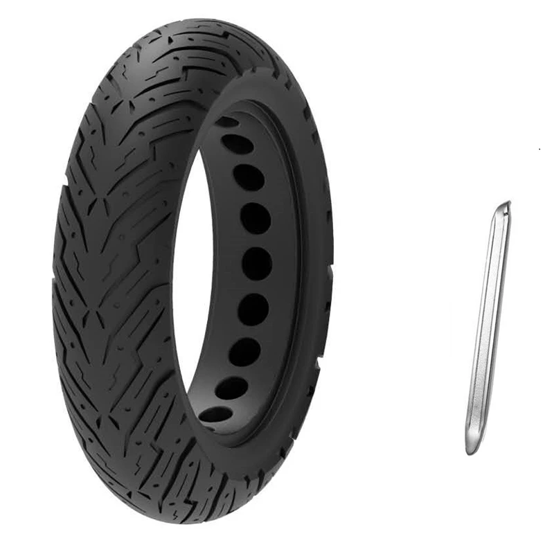 

Damping Rubber Tire Durable Scooter Tyre Anti-Explosion Tire Solid Tyre for Ninebot Max G30 Electric Scooter