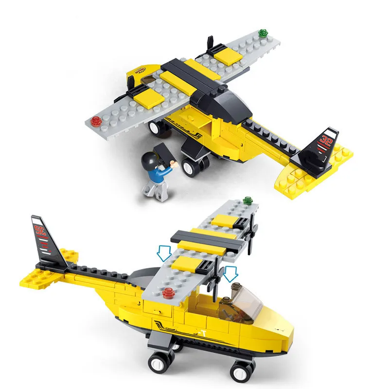 

Creative New Small Building Blocks Space Shuttle 0360 Space Trainer Children's Jigsaw Assembly Toys