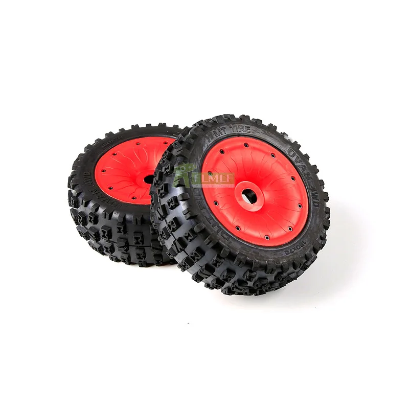 Комплект колесных шин Knobby подходит для 1/5 Losi 5ive T ROFUN ROVAN LT KingmotorX2 универсальная BAJA