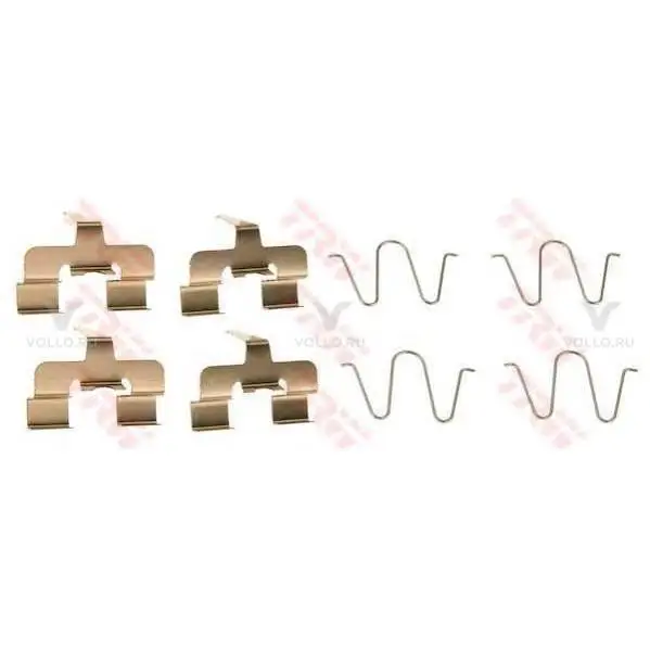 TRW PFK401 Пружинки тормозных колодок MAZDA:323 F V (BA) 07.94 09.98|Тормозные шланги и аксессуары| |