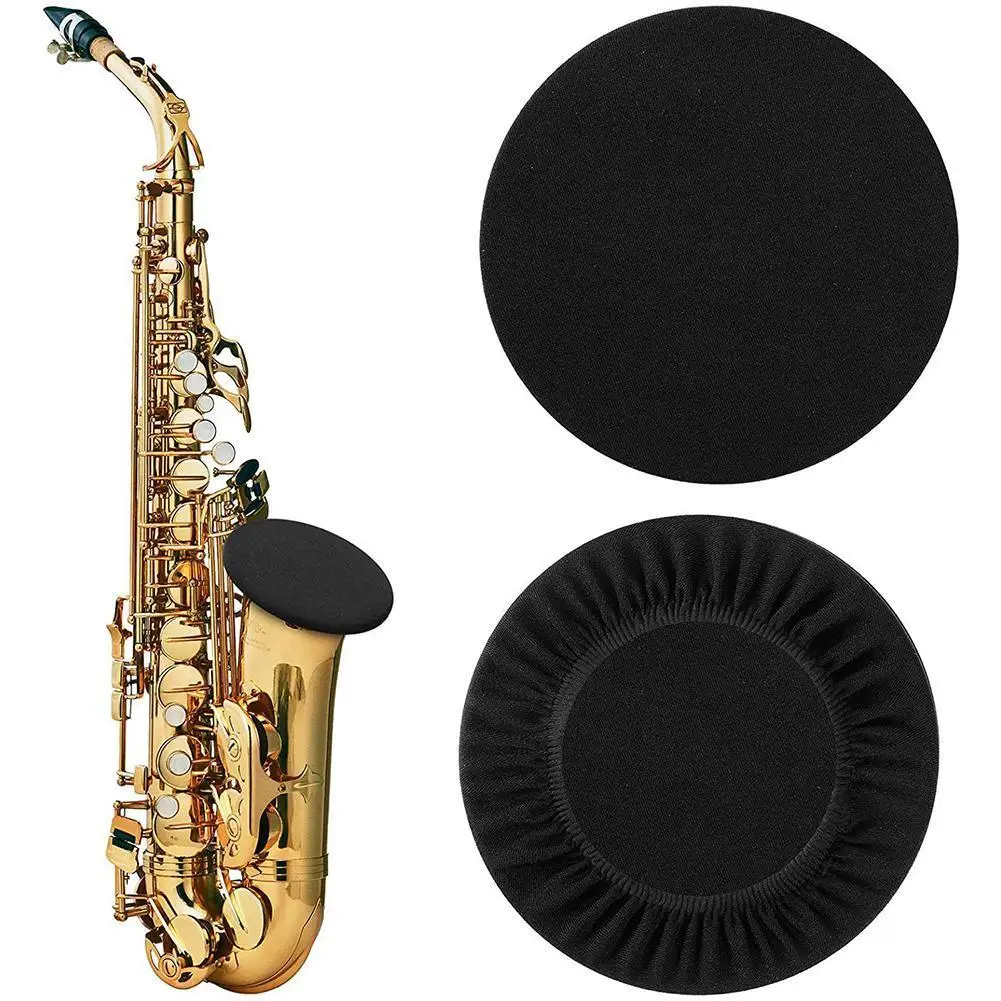 

Easy Install Soft Clarinet Trumpet Saxophone Accessory Hygienic Dustproof Case Noise Reduction Cornets Instrument Bell Cover