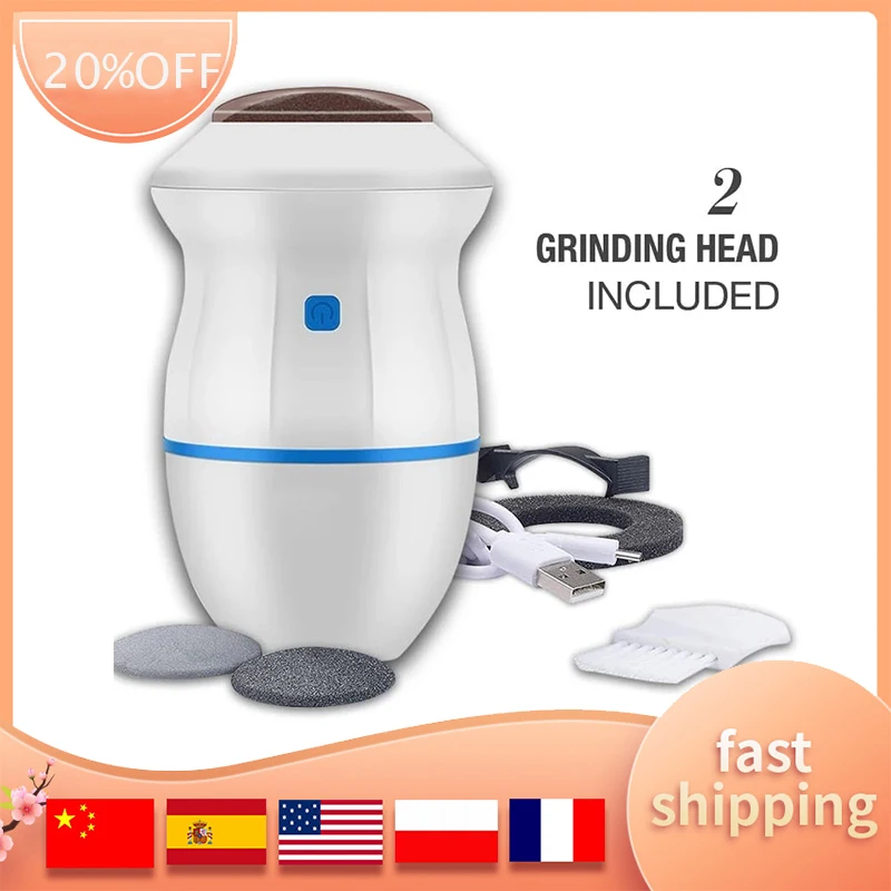 

Электрическая вакуумная поглощающая шлифовальная машина для ног, портативный двухскоростной прибор для удаления мозолей для ног, USB Переза...